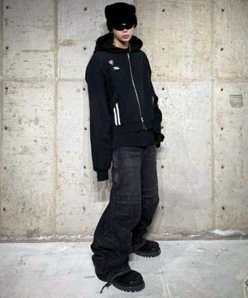 ROARINGRAD】WASHED HOODIE ZIP-UP 1（パーカー）｜ROARINGRAD