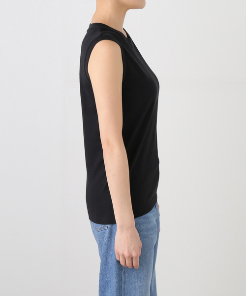 HANES(ヘインズ)の「《2枚セット》Hanes/ヘインズ 2P JAPAN FIT for Her スリーブレスTEE(Tシャツ/カットソー・レディース・ピンク/ブラック・MEDIUM/LARGE)」の11枚目の写真