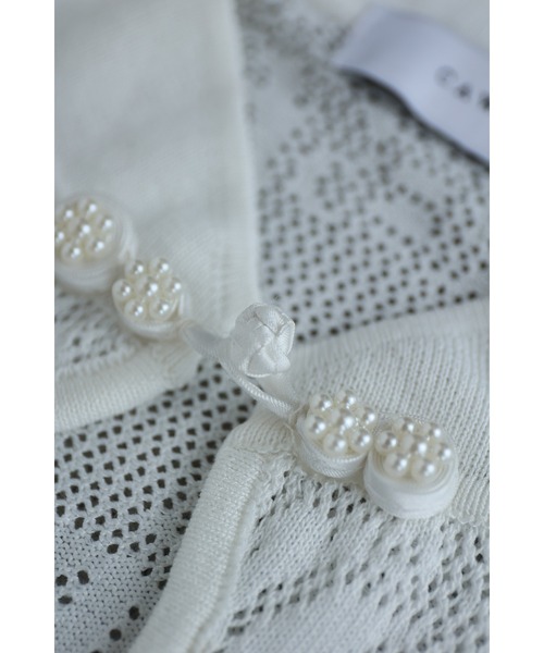 cawaii（カワイイ）の「アジアンデザインな首元のメッシュカットソートップス（Tシャツ/カットソー・レディース・ホワイト・FREE）」の20枚目の写真