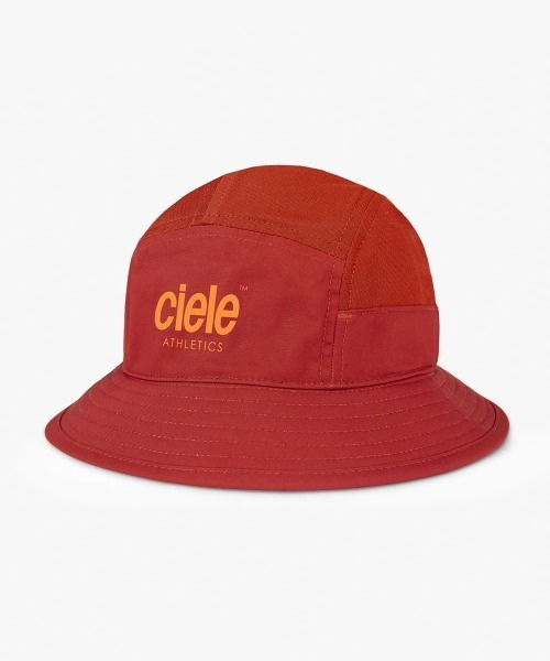 go slow caravan（ゴースローキャラバン）の「Ciele/シエル　Athletics GO Bucket-Comp-Athletics（ハット・メンズ・ブラック/レッド・FREE）」の3枚目の写真
