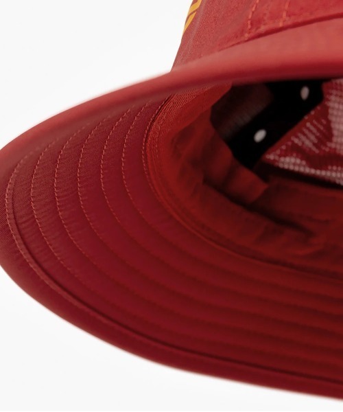 go slow caravan（ゴースローキャラバン）の「Ciele/シエル　Athletics GO Bucket-Comp-Athletics（ハット・メンズ・ブラック/レッド・FREE）」の6枚目の写真