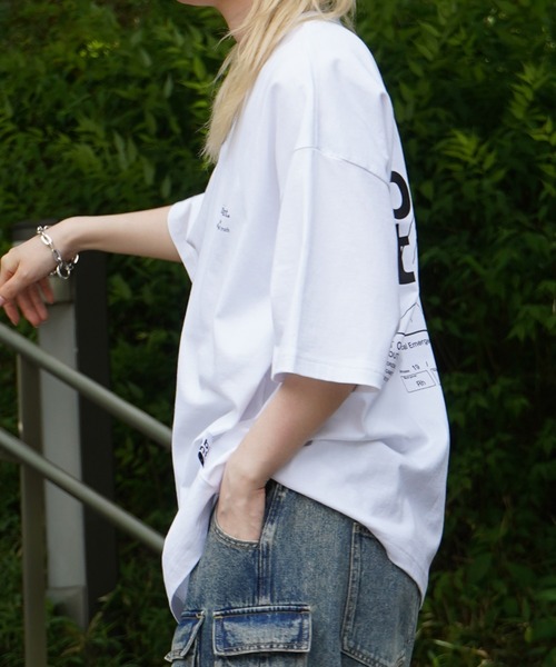 INHABITANT（インハビタント）の「【INHABITANT】バックプリント半袖カットソー（Tシャツ/カットソー・メンズ・ブラック/チャコール/ホワイト・M/L）」の17枚目の写真