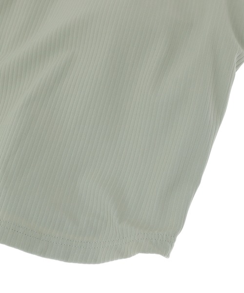 Julier Yoga and Relax（ジュリエヨガアンドリラックス）の「Julier ソフトリブタンクトップ（タンクトップ・レディース・ブラック/ライトグリーン/ホワイト・1/0）」の13枚目の写真