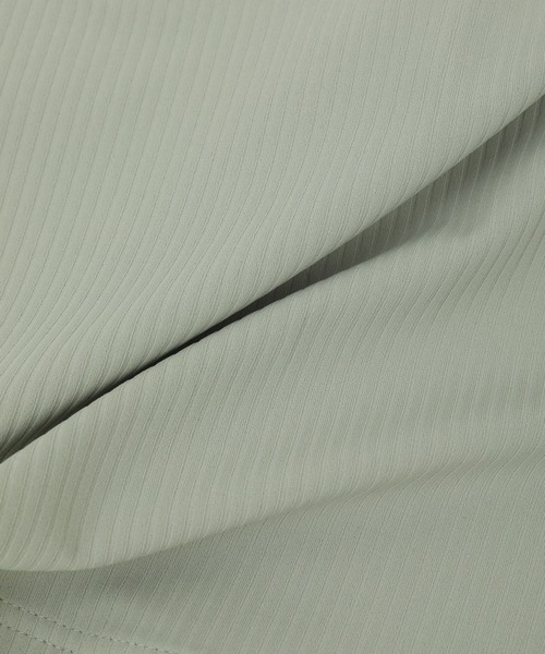 Julier Yoga and Relax（ジュリエヨガアンドリラックス）の「Julier ソフトリブタンクトップ（タンクトップ・レディース・ブラック/ライトグリーン/ホワイト・1/0）」の15枚目の写真