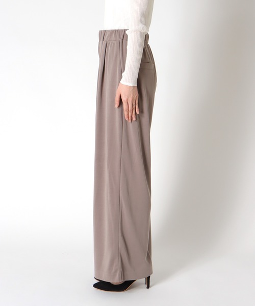 Jines（ジネス）の「モダールイージーワイドパンツ（その他パンツ・レディース・カーキ/ブラウン/モカ・38）」の5枚目の写真