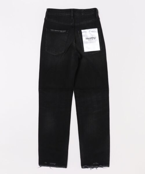 Healthy denim（ヘルシーデニム）の「【Healthy DENIM】Tallow(タロー)ハイライズストレートデニム（その他パンツ・レディース・ブラック・36/34/32/38）」の2枚目の写真