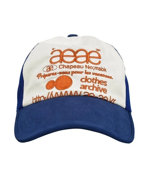 WEB LOGO MESH CAP（キャップ）｜aeae（エーイーエーイー）の