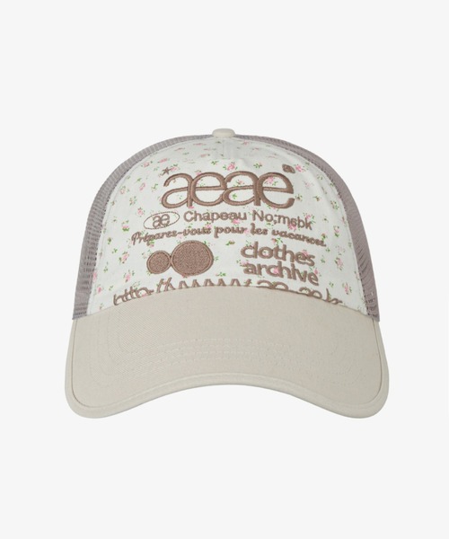 WEB LOGO MESH CAP（キャップ）｜aeae（エーイーエーイー）の