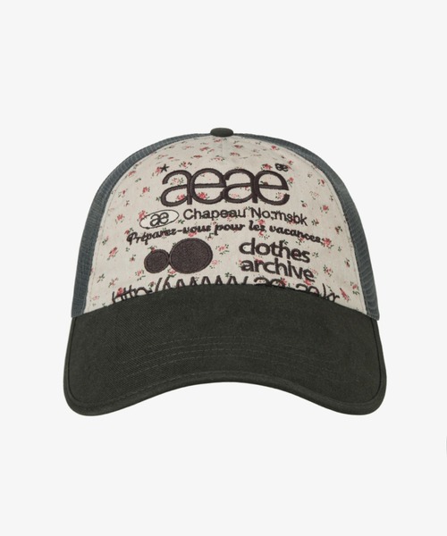 WEB LOGO MESH CAP（キャップ）｜aeae（エーイーエーイー）の