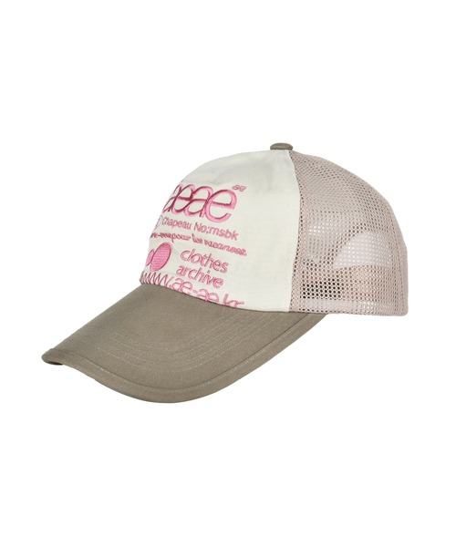 WEB LOGO MESH CAP（キャップ）｜aeae（エーイーエーイー）の