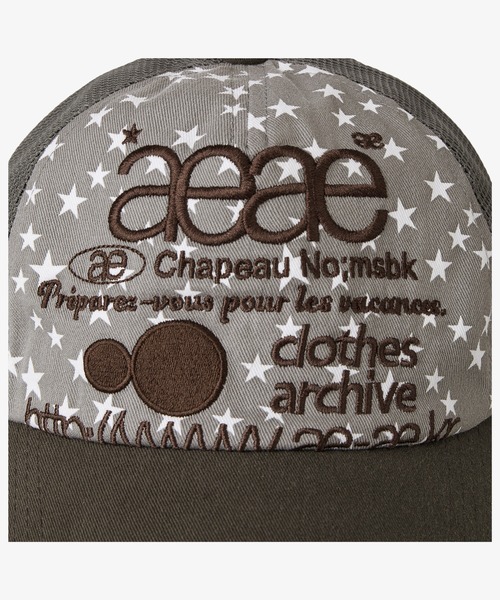 WEB LOGO MESH CAP（キャップ）｜aeae（エーイーエーイー）の