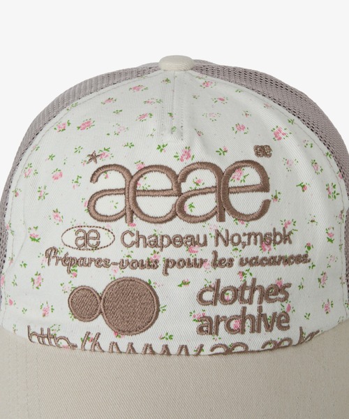 WEB LOGO MESH CAP（キャップ）｜aeae（エーイーエーイー）の