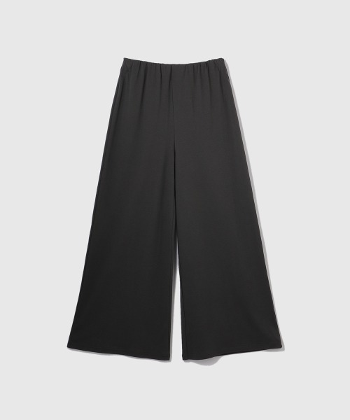 VICKY（ビッキー）の「【汗染み防止】フロントギャザーイージーパンツ≪セットアップ対応/洗濯機で洗える≫（その他パンツ・レディース・ブラック/オフホワイト/チャコールグレー・M）」の20枚目の写真