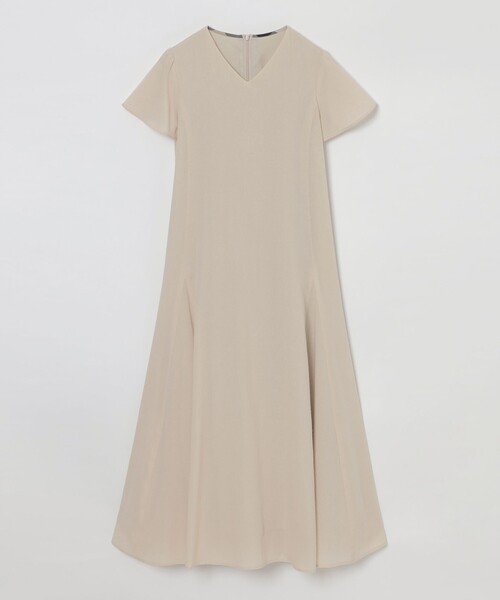 【綺麗】BLUE LABEL CRESTBRIDGE ベージュ ワンピース BLUE LABEL CRESTBRIDGE (Women) ベージュ系 レディースの
