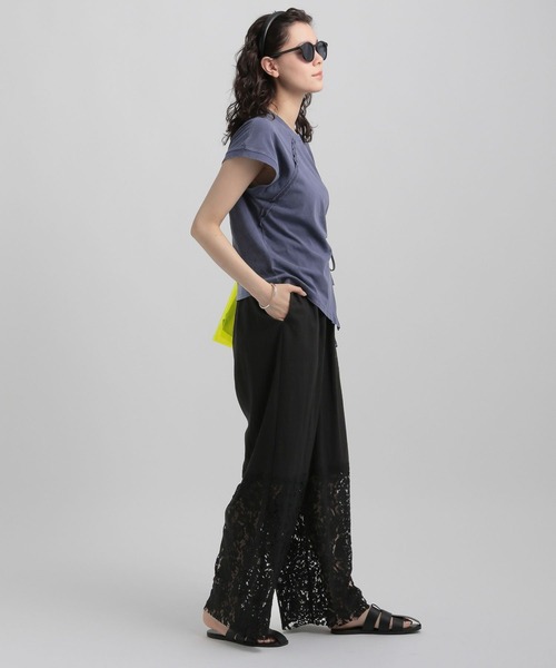 GEORGE'S（ジョージズ）の「レースキリカエパンツ（その他パンツ・レディース・アイボリー/ブラック/ピンク系その他/ブルー系その他・SMALL/MEDIUM）」の6枚目の写真