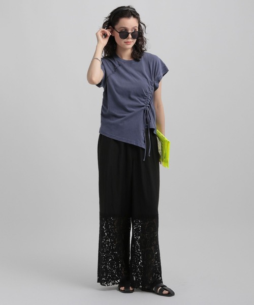 GEORGE'S（ジョージズ）の「レースキリカエパンツ（その他パンツ・レディース・アイボリー/ブラック/ピンク系その他/ブルー系その他・SMALL/MEDIUM）」の8枚目の写真