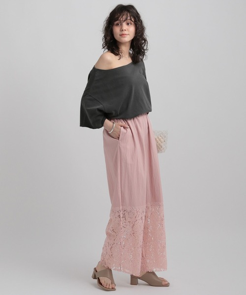 GEORGE'S（ジョージズ）の「レースキリカエパンツ（その他パンツ・レディース・アイボリー/ブラック/ピンク系その他/ブルー系その他・SMALL/MEDIUM）」の16枚目の写真