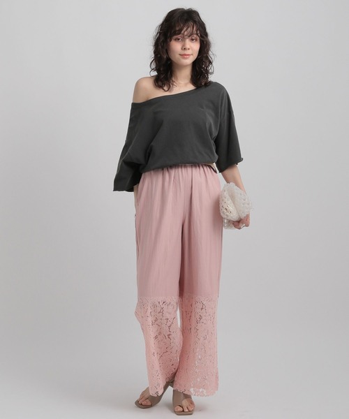 GEORGE'S（ジョージズ）の「レースキリカエパンツ（その他パンツ・レディース・アイボリー/ブラック/ピンク系その他/ブルー系その他・SMALL/MEDIUM）」の17枚目の写真