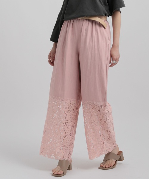 GEORGE'S（ジョージズ）の「レースキリカエパンツ（その他パンツ・レディース・アイボリー/ブラック/ピンク系その他/ブルー系その他・SMALL/MEDIUM）」の21枚目の写真