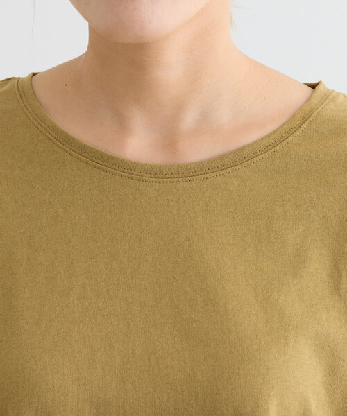 CIAOPANIC TYPY(チャオパニックティピー)の「袖ギャザーフリルデザインカットソー(Tシャツ/カットソー・レディース・ホワイト/ブラック/カーキ・ONE SIZE)」の19枚目の写真