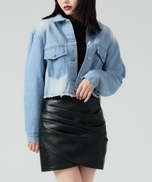 Vintage Like Short Denim JKT / ヴィンテージ風ショートデニムジャケット