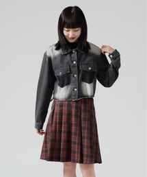 Vintage Like Short Denim JKT / ヴィンテージ風ショートデニムジャケット