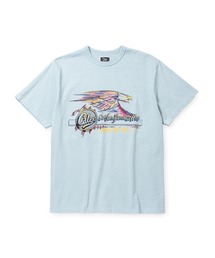 CALEE（キャリー）の「BINDER NECK EAGLE LOGO VINTAGE TEE ＜NATURALLY PAINT DESIGN＞（Tシャツ/カットソー）」