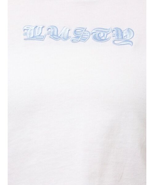 GYDA（ジェイダ）の「LUSTY embroidery Tシャツ（Tシャツ/カットソー・レディース・ブラック/オフホワイト・FREE）」の11枚目の写真