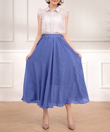 ReRe（リリ）の「ふんわりAラインロングスカート（スカート）」