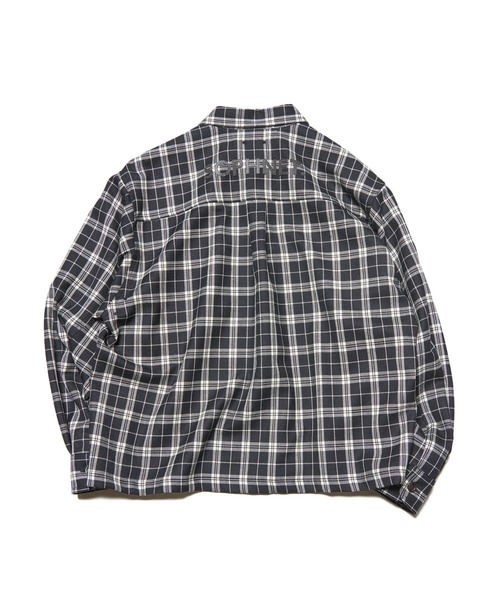 SOPHNET.（ソフネット）の「SAXONY WOOL CHECK LOGO PATCH SHIRT（シャツ/ブラウス・メンズ・B/A・3/1/2/4）」の7枚目の写真