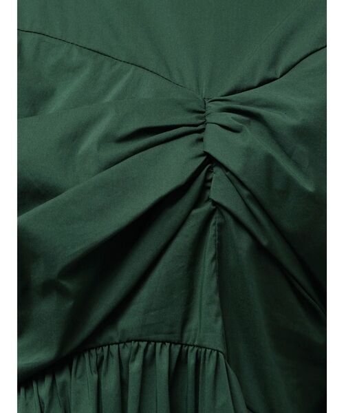 ELENDEEK(エレンディーク)の「ギャザーバルーンペプラムブラウス(シャツ/ブラウス・レディース・グリーン/ブラック/ライトブルー・FREE)」の11枚目の写真