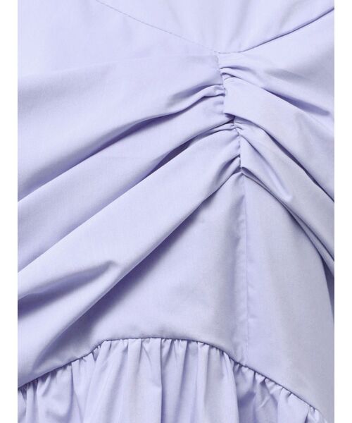 ELENDEEK(エレンディーク)の「ギャザーバルーンペプラムブラウス(シャツ/ブラウス・レディース・グリーン/ブラック/ライトブルー・FREE)」の12枚目の写真