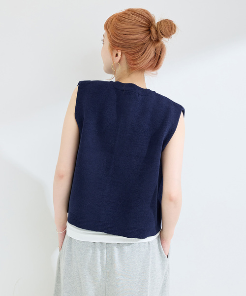 手洗い可 / 接結モールベスト（ベスト）｜Simplicite