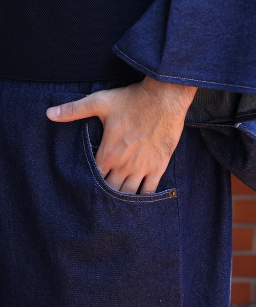 8(eight)(エイト)の「デニム着物(浴衣・メンズ・インディゴブルー・SMALL/LARGE/MEDIUM)」の20枚目の写真