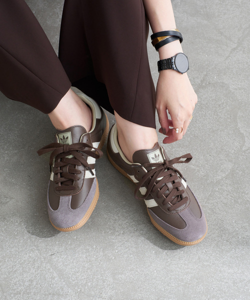 adidas(アディダス)の「《追加》adidas / アディダス SAMBA OG(スニーカー・レディース・ブラック/ブラウン/ホワイト/シルバー・24.5cm/24cm/23.5cm/23cm/25cm)」の14枚目の写真