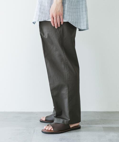URBAN RESEARCH DOORS（アーバンリサーチドアーズ）の「コットンリネンマーセライズライトチノトラウザー（その他パンツ・メンズ・ネイビー/ベージュ/チャコールグレー・MEDIUM/LARGE）」の12枚目の写真