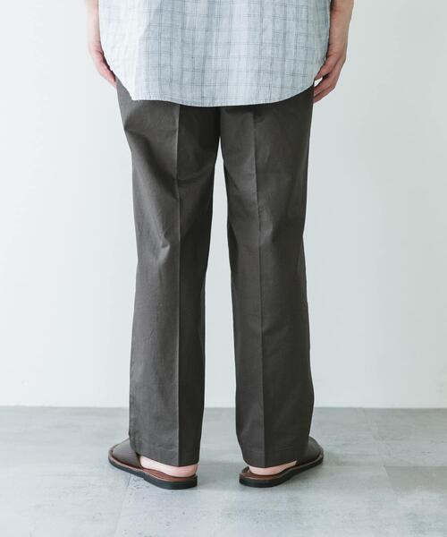 URBAN RESEARCH DOORS（アーバンリサーチドアーズ）の「コットンリネンマーセライズライトチノトラウザー（その他パンツ・メンズ・ネイビー/ベージュ/チャコールグレー・MEDIUM/LARGE）」の13枚目の写真