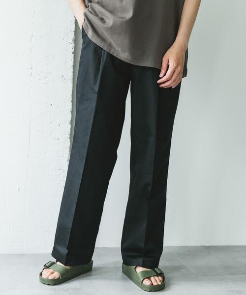 URBAN RESEARCH DOORS（アーバンリサーチドアーズ）の「コットンリネンマーセライズライトチノトラウザー（その他パンツ・メンズ・ネイビー/ベージュ/チャコールグレー・MEDIUM/LARGE）」の21枚目の写真