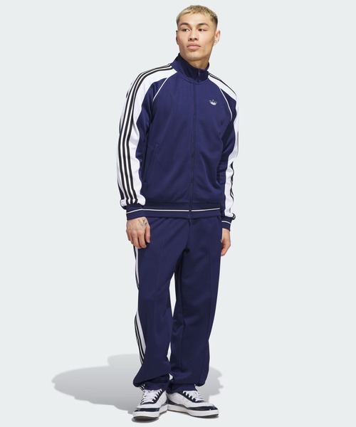 adidas(アディダス)の「adidas skateboarding/アディダス スケートボーディング タイショーン トラックパンツ ジャージ KB3060 421253507(その他パンツ・メンズ・ダークブルー・L/M/XL)」の5枚目の写真