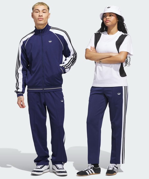 adidas(アディダス)の「adidas skateboarding/アディダス スケートボーディング タイショーン トラックパンツ ジャージ KB3060 421253507(その他パンツ・メンズ・ダークブルー・L/M/XL)」の7枚目の写真