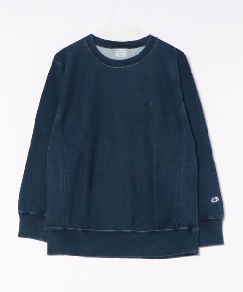 Champion(チャンピオン)の「CHAMPION/チャンピオン RW CREW NECK SWEATSHIRT スウェット C3-C020(スウェット・メンズ・インディゴブルー/ライトブラック・L/M/XL)」の11枚目の写真