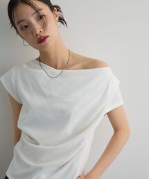 予約商品】Tシャツ/カットソー（ホワイト/白色系・オフ