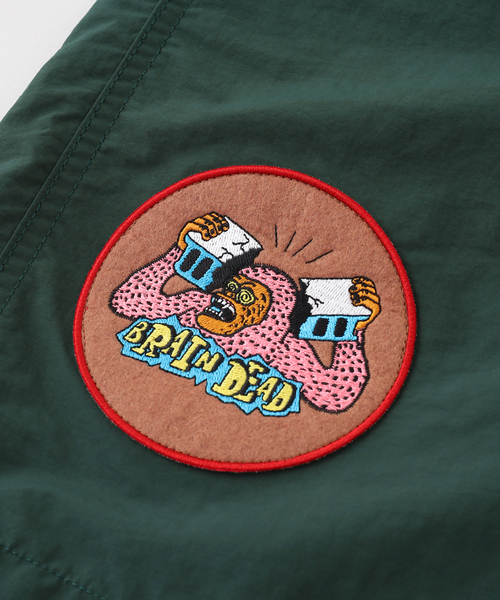 BRAIN DEAD(ブレインデット)の「BRAIN DEAD / ブレインデッド NYLON BAGGY CLIMBER SHORT(その他パンツ・メンズ・グリーン・MEDIUM/LARGE)」の5枚目の写真