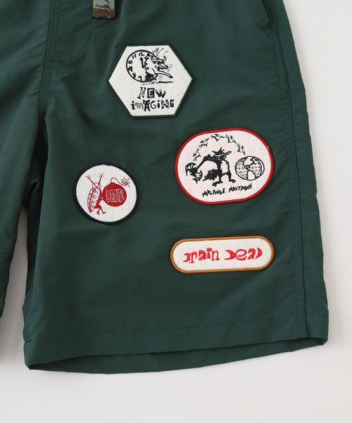 BRAIN DEAD(ブレインデット)の「BRAIN DEAD / ブレインデッド NYLON BAGGY CLIMBER SHORT(その他パンツ・メンズ・グリーン・MEDIUM/LARGE)」の6枚目の写真