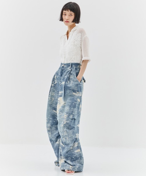 【TAAKK/ターク】DESIGN TROUSERS TAAKK/ターク】DESIGN TROUSERS/デザイントラウザー/デニム