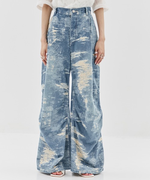 TAAKK/ターク】DESIGN TROUSERS