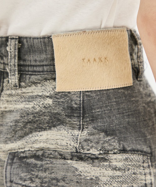 【TAAKK/ターク】DESIGN TROUSERS TAG（PORTER） ジーンズ 「TAAKK/ターク」DESIGN TROUSERS
