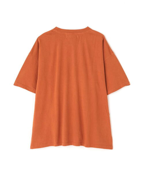 REMI RELIEF（レミレリーフ）の「REMI RELIEF(レミレリーフ) 別注20/-天竺BIGサイズＴシャツ(MOSS POINT)（Tシャツ/カットソー・メンズ・オレンジ/ホワイト系2・XL/M/L）」の3枚目の写真