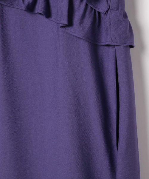 LEPSIM（レプシィム）の「フリルノースリワンピース　571311（ワンピース・レディース・パープル/ダークネイビー・FREE）」の17枚目の写真