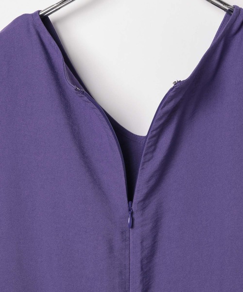 LEPSIM（レプシィム）の「フリルノースリワンピース　571311（ワンピース・レディース・パープル/ダークネイビー・FREE）」の19枚目の写真